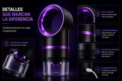 Lámpara Control de Mosquitos
